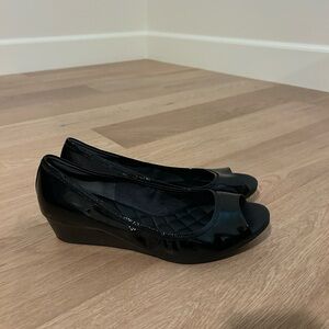 Elegant Black Wedge Shoes - Cole Haan